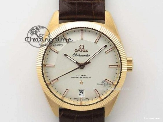 0403 HighQuality De Ville Chronograph SS OMF 1:1 Best Edition White Dial On SS Bracelet A 8151